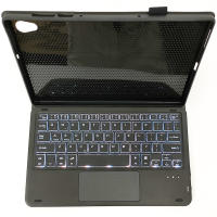 Funda de teclado Bluetooth para Lenovo Tab M10 HD 2nd Gen 10.1 pulgadas TBX306 TBX306F TBX306X Estilo sólido Material de cuero sintético Compatible con dispositivos portátiles electrónicos - details 3