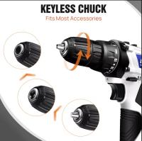 Kit de Taladro Inalámbrico Mini 12V Destornillador Eléctrico con Luz de Trabajo LED - details 3