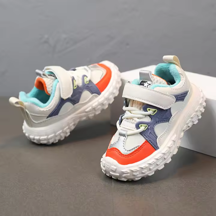 Zapatillas térmicas de vellón zapatos de algodón para niños - 1