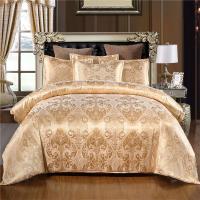 Juego de cama de alta gama, jacquard, tamaño king, juego de cama de boda europeo de lujo - details 50