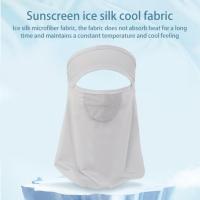 Gorra de Seda de Hielo de Protección Solar Transpirable, Anti-prueba, Visera para Ciclismo al Aire Libre Gorra de Moda para Mujeres - details 9