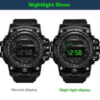 Reloj Deportivo de Lujo Premium Resistente al Sudor Luminoso Multifuncional con Pulsera de Cuero - details 4