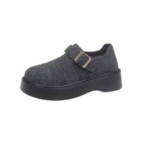 Nuevas botas de mujer con plataforma de fieltro con cantidad mínima de pedido, hebilla aumentada, diseño moderno, precio bajo, marca de alta calidad - details 5