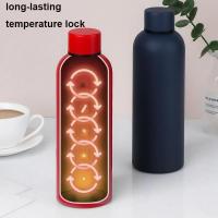 Taza Termo de Acero Inoxidable Pequeña 500/750ML Ideal para Deportes al Aire Libre Cubierta Gruesa - details 3