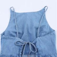 Short vaquero con tirantes, espalda descubierta, estilo casual y sencillo para mujer, moda 2025, novedad de verano. - details 8