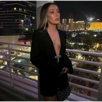 Elegante Vestido Mini de Cintura Alta y Ajustado Manga Larga, Cuello en V Profundo, Moda Nocturna para Mujeres - details 11