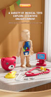 Juego de rol de simulación para niñas, Kit médico de accesorios de Hospital, estuche de herramientas de enfermera, paquete de juguetes de Doctor, juego de regalo para niños - details 4