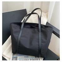 Bolsa de hombro Oxford de color sólido monocromo - details 3