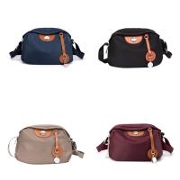 Bolso cruzado de nailon con carcasa portátil, bandolera mensajero informal de gran capacidad, impermeable, Color sólido, bolsa de tela Oxford para dumplings - details 1
