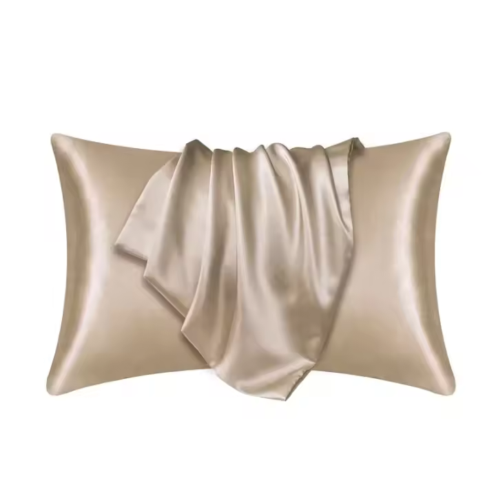Funda de Almohada de Seda de Morera 100% Natural Protectora de Cabello y Piel Tamaño Personalizable - 1
