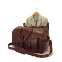 Mujer 2025 nueva comodidad de viaje bolsa de ropa de mano bolso de lona de cuero PU bolso grande de moda para Mujer - details 5