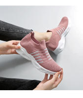 Nuevas zapatillas de deporte de punto transpirables para mujer, zapatos para correr informales antideslizantes - details 13