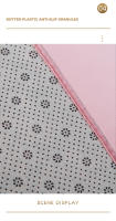 Alfombra de Terciopelo de Coral Gris Gruesa, Antideslizante, Ideal para Sofá de Estar, Dormitorio, Balcón - details 7