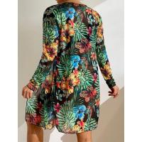 Conjunto de Bikini para mujer, túnica para la playa, traje de baño de 3 piezas, ropa de playa para verano - details 7