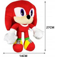 Máscara de SONIC THE HEDGEHOG PLUSZ, nudillos, 27CM - details 4