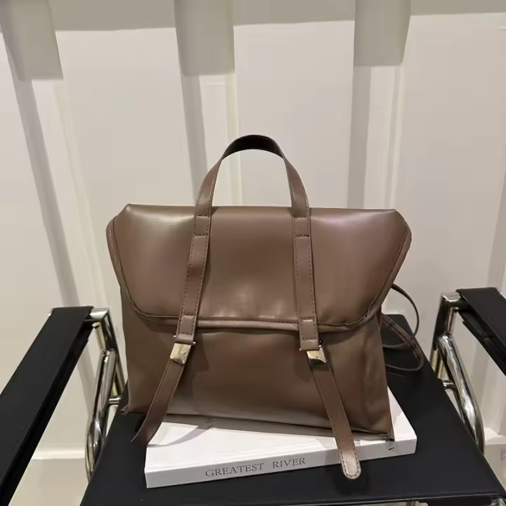 Nuevo estilo, bolso de mano, hombro, mochila, bolso de nicho, retro, un hombro, bolso, gran capacidad, tendencia callejera - 1