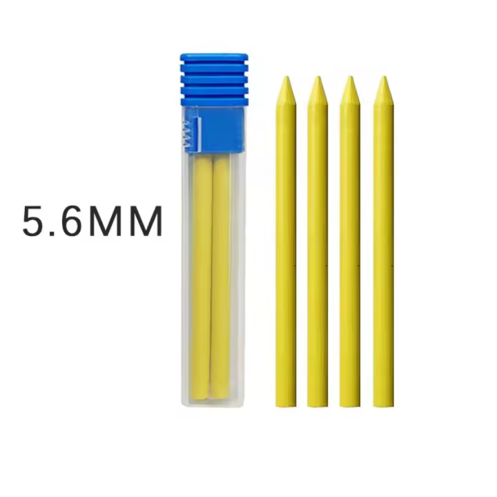 Recambio de lápiz mecánico 2B/4B/6B/8B, lápiz móvil de Metal de 5,6mm, herramienta de escritura y dibujo, diseño de cómics - 1