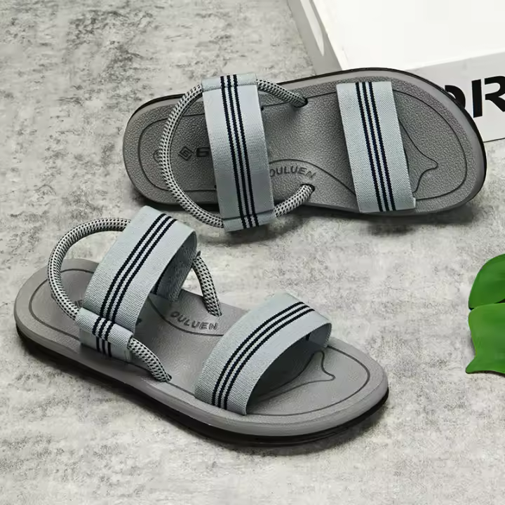 Verano de los hombres sandalias de doble propósito al aire libre casual zapatillas de los hombres y las mujeres antideslizante fuera - 1