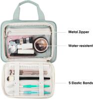 Neceser de tamaño completo, Bolsa de maquillaje Grande, organizador, Bolsa de Cosméticos de viaje - details 2