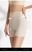 Pantis de Cintura Alta para Mujer Pantis de Ciclismo de Seda de Hielo Transpirables con Levantamiento de Cadera Pantis de Moda Floral sin Costuras con Nylon Exterior y Algodón Interior - details 2