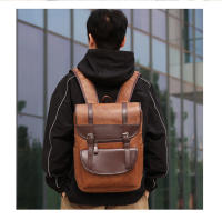 Mochila para hombre Mochila escolar de escuela media vintage de calle Mochila de viaje versátil de moda - details 12