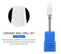 Brocas de Uñas de Cerámica KADS 3/32'' Acrílico Profesional para Manicura y Pedicura Herramientas y Equipo de Belleza - details 6