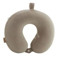 Almohada de Cuello de Algodón Sólido de Color Sólido Almohada en Forma de U con Memoria de Rebote Lento Ideal para Viajes en Coche y Siestas en Oficina - details 1