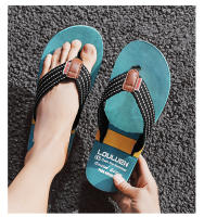 Nuevos hombres chanclas antideslizante desgaste exterior pellizcar zapatillas de los hombres zapatos de playa al aire libre - details 15