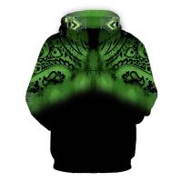 Sudadera con capucha de manga larga estampada para hombre, ropa deportiva de moda - details 9