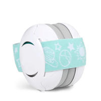 Auriculares con cancelación de ruido para bebés, orejeras de protección auditiva para bebés, diadema elástica, regalo de viaje para avión recién nacido - details 7