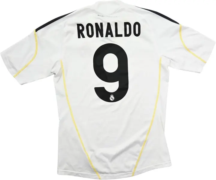 Jersey de Fútbol Retro para Hogar Ronaldo 2009 Manga Corta Versión para Fanáticos - 1
