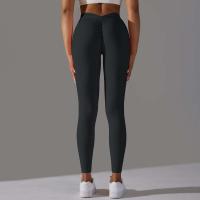 Body de punto de cintura alta para mujer, liso, sin costuras, levantamiento de cadera, correr, yoga, deportes, gimnasio, moda - details 17