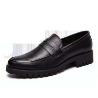 Mocasines tejidos con tacón plano de color liso, zapatos de cuero de cuello alto transpirables de alta calidad para hombres y mujeres - details 10
