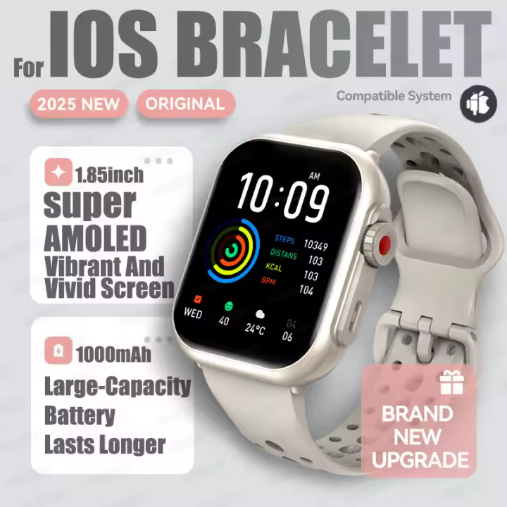 Reloj Inteligente de Moda para Mujeres Ultra 2 SE Pantalla Táctil HD AMOLED de 1.85 pulgadas - 1