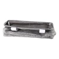 Bolsa de almacenamiento de lino para colgar, gran capacidad, extraíble con pegatina mágica, bolsa lateral para camas, cesta de almacenamiento de artículos diversos, Bolsa lateral para litera - details 7