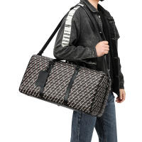 👜 👝 🎒 ⭐ ⭐ ⭐ Bolso bandolera Bolso de viaje de gran capacidad Bolso de viaje de negocios corto portátil europeo y americano para hombres Bolso de equipaje Bolso de embarque Bolso de fitness - details 5