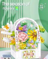 Bloques de Construcción DIY Plantas en Maceta Rompecabezas de Montaje Juguetes para Niños - details 7