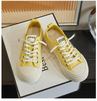 Malla transpirable pequeños zapatos blancos nuevos zapatos individuales casuales de las mujeres plataforma zapatos de tablero de color sólido zapatos de mujer versátiles - details 22
