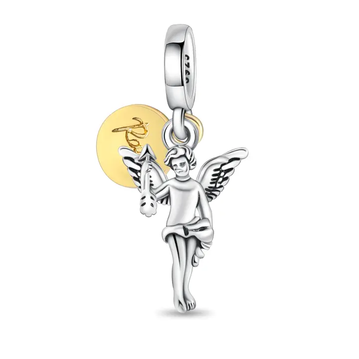 Cadenas de seguridad de circonita con perlas adecuadas para joyas y pulseras de plata - 1