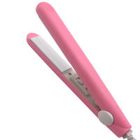 Nueva plancha de pelo rápida de cerámica electrónica, mini plancha de pelo seca y húmeda rizada portátil, profesional - details 2