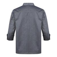 Ropa de Chef de manga larga, uniforme de cocina para restaurante, abrigo de Chef para hombres y mujeres, chaquetas de trabajo de camarero, uniforme profesional general - details 38