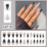 Uñas artificiales con purpurina brillante, impermeables, resistentes a los arañazos, ideales para manicura y belleza - details 1