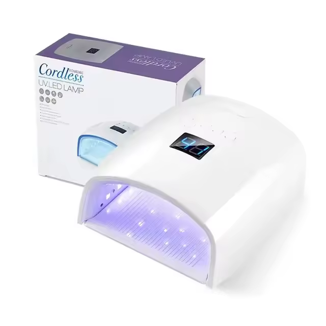 Lámpara UV LED Recargable Secador de Gel de Uñas Profesional 66W Herramienta de Manicura para Hogar y Salón - 1