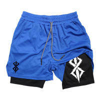 Pantalones Cortos de Verano para Hombres 2 en 1 Gimnasio Athletico Secado Rápido - details 4