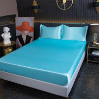 Bonenjoy-sábana bajera para cama tamaño Queen/King, Protector de colchón liso para el hogar, Sábana elástica de lino de Color sólido (sin funda de almohada) - details 11