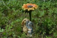Colección diaria de Pascua para el hogar, figuritas de conejo en miniatura, adornos de mesa, jardín de hadas, Acción de Gracias - details 11