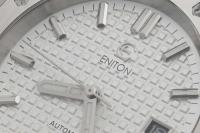 Reloj Automático de Lujo ENITON 41mm Resistente al Agua, Luz Nocturna, Correa de Cuero - details 10