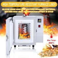 900 ℃   Horno de fundición de joyería, horno de desgaste, 1500W, calefacción de 4 zonas, Control PID Digital para molde de yeso de cera, Metal, 15x15x20cm - details 2
