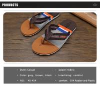 Zapatillas de hombre de alta calidad, zapatillas informales de moda para interiores, zapatillas de espiga, chanclas transpirables de playa para verano y exteriores, Zapatillas de casa - details 6