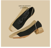 Zapatos de Muganza Tejidos Transpirables con Tacón Grueso Pisa Fuerte esta Primavera - details 14